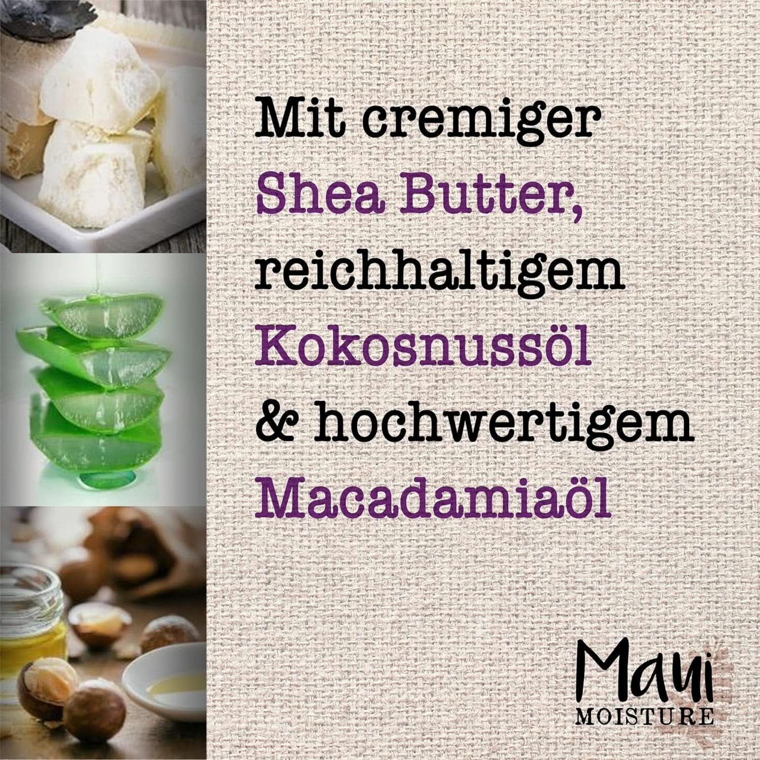 Maui Moisture Revive & Hydrate + Shea Butter, Shampoo or Conditioner, 385ml Shower & Bath Naty Shop