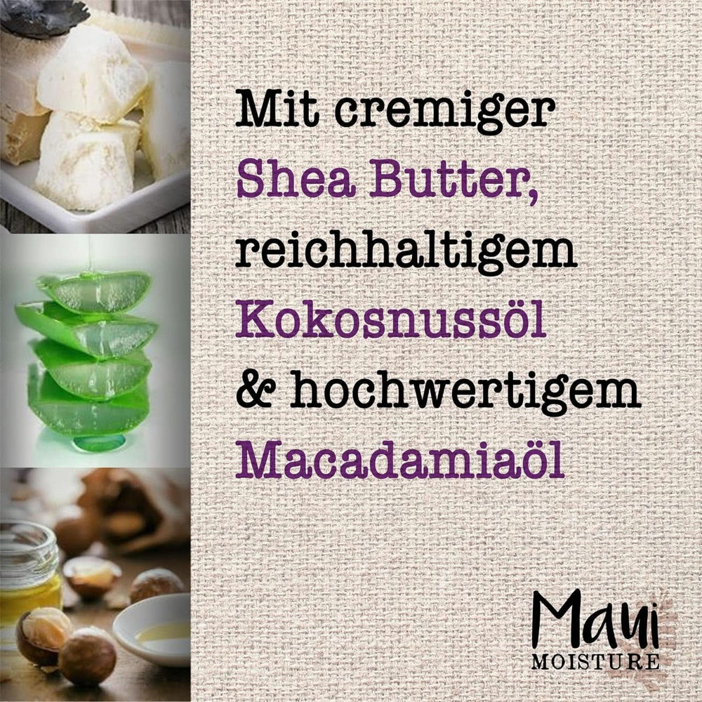 Maui Moisture Revive & Hydrate + Shea Butter, Shampoo or Conditioner, 385ml Shower & Bath Naty Shop