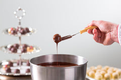 Reber Mozart balls with dark chocolate, pack of 6 with marzipan and nougat, vegan - 1 x 120 g