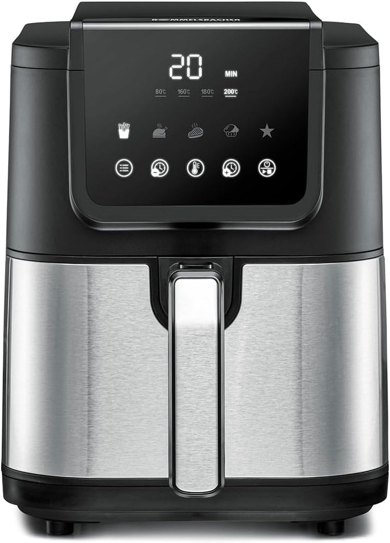ROMMELSBACHER Hot air fryer with window FRH 1700, 10 programs, silent Appliances Naty Shop 5.5 liters