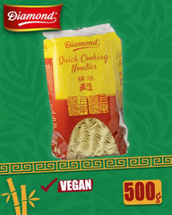 DIAMOND Instant Eggless Noodles, Instant Wheat Flour Wok Noodles & Side Dishes - 1 x 500g