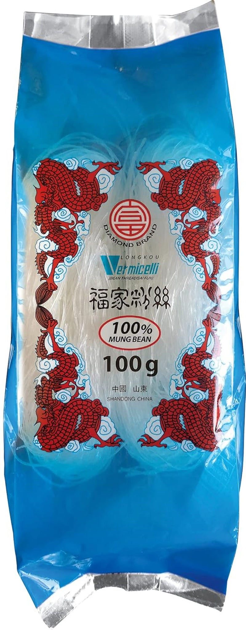 DIAMOND glass noodles, long glass noodles, naturally vegan and gluten-free - 1 x 1 kg