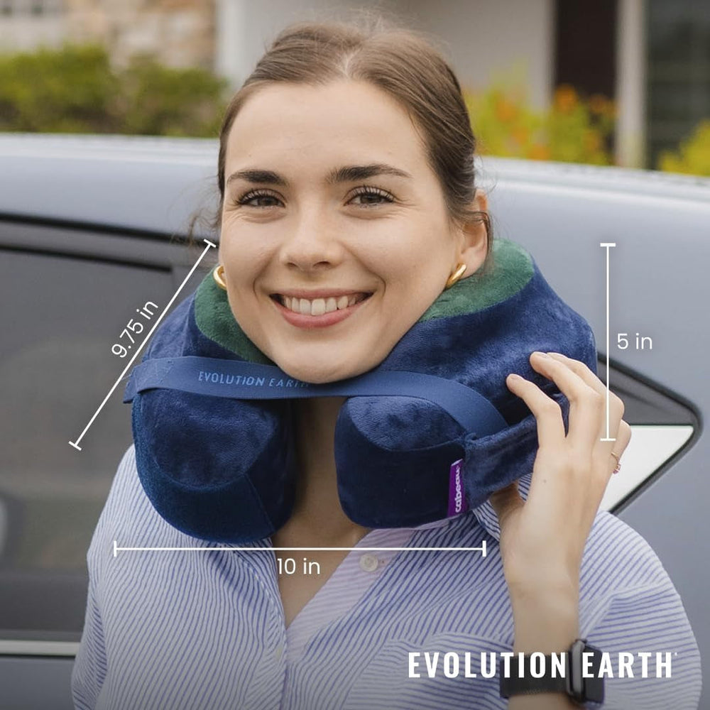 Cabeau Evolution Earth - Pernă pentru gât 25 cm Perne calatorie Naty Shop