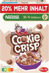 Nestlé Cookie Crisp (+20%), Whole Grain Breakfast Biscuit Cereal for Kids, Pack of 1 (1x450g)