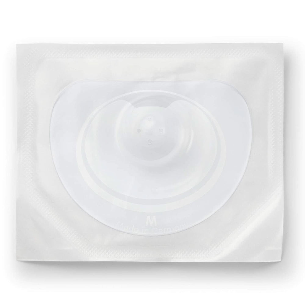 NUK Stillhütchen | Brusthütchen Zum Stillen | Schützt Vor Wunden Brustwarzen | Dünnes Silikon | Größe M (20Mm) | Including Schutzdose | 2 Stück Baby Food and Breastfeeding Accessories Naty Shop