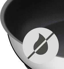 WMF Devil tigaie 28 cm, tigaie cu inducție, oțel inoxidabil Cromargan, mâner din plastic Oale si Tigai Naty Shop