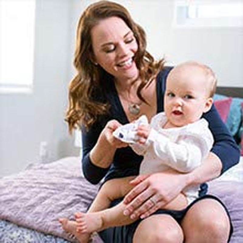 Lansinoh washable nursing pads - Pack of 4, including laundry net - Ultra absorbent, super soft and reusable Food and Breastfeeding Accessories Bebe Naty Shop