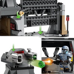LEGO Star Wars: The Mandalorian Duel between Paz Vizsla and Moff Gideon, collectible building toy for children, gift idea for creative boys and girls over 7 years old, Mandalorian toy 75386 Building sets Beuche den LEGO-Store