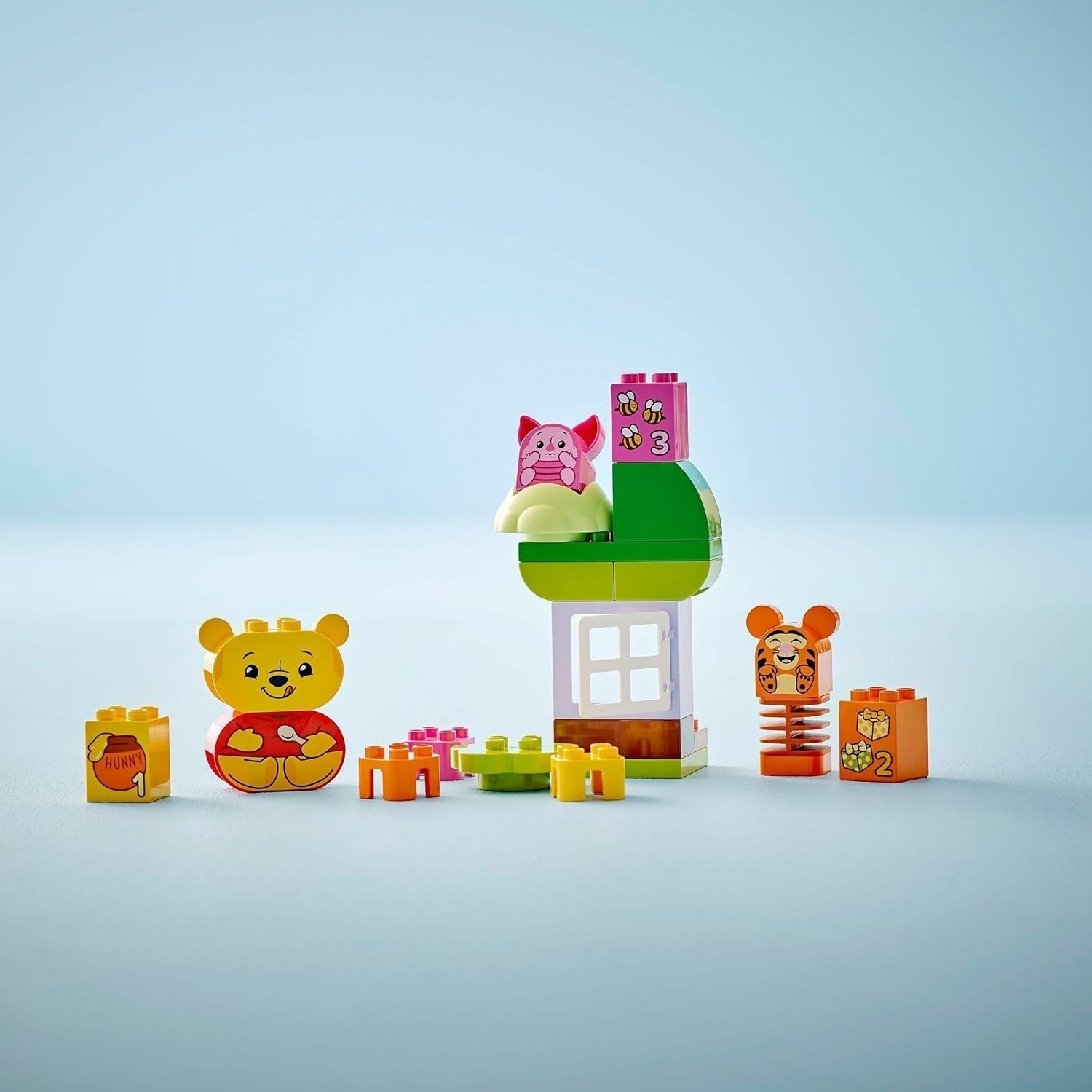 LEGO DUPLO - Disney Winnie the Pooh's Birthday Party - educational toy for preschoolers - set of 3 minifigures including Winnie the Pooh, Tigger and Piglet - gift idea for boys and girls from 1.5 years 10457 Beuche building sets den LEGO-Store