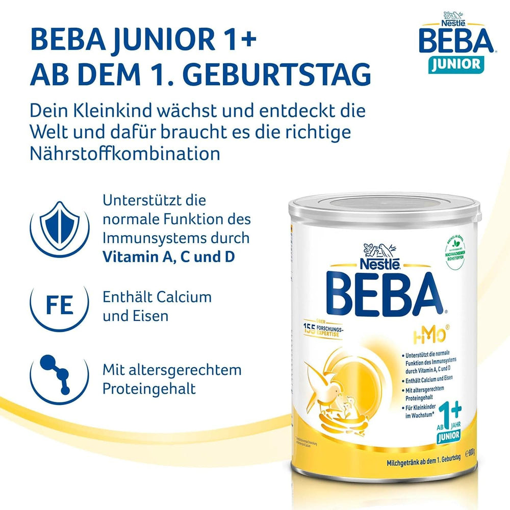 Nestle BEBA JUNIOR 1, milk formula from 1 year Mother and Child Naty Shop