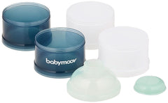 Babymoov Milchpulver-Portionierer, Arctic Blue, 4 Fächer Accessories Food and Breastfeeding Bebe Naty Shop