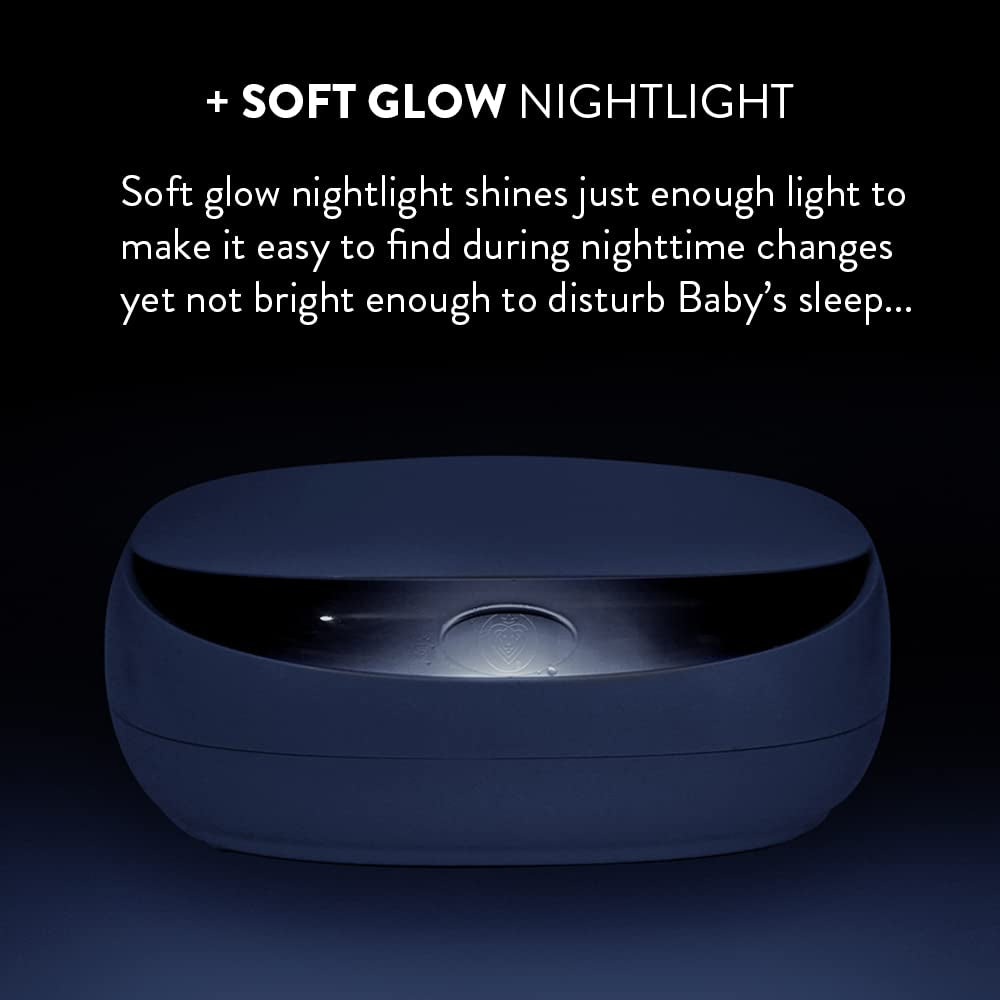 Prince Lionheart EVO Wipe Warmer for Baby Disposable Wet Wipes with Warming Night Light Ever-Fresh System (EU Adapters) 1 Piece (1 Pack)