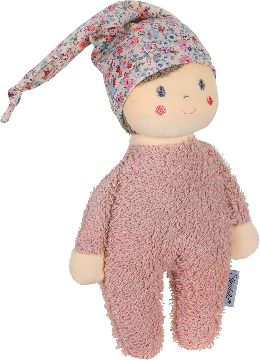 Sterntaler Spielpuppe Ida, Integrierte Rassel, Für Babys ab der Geburt, 22 x 13 cm, Rosa