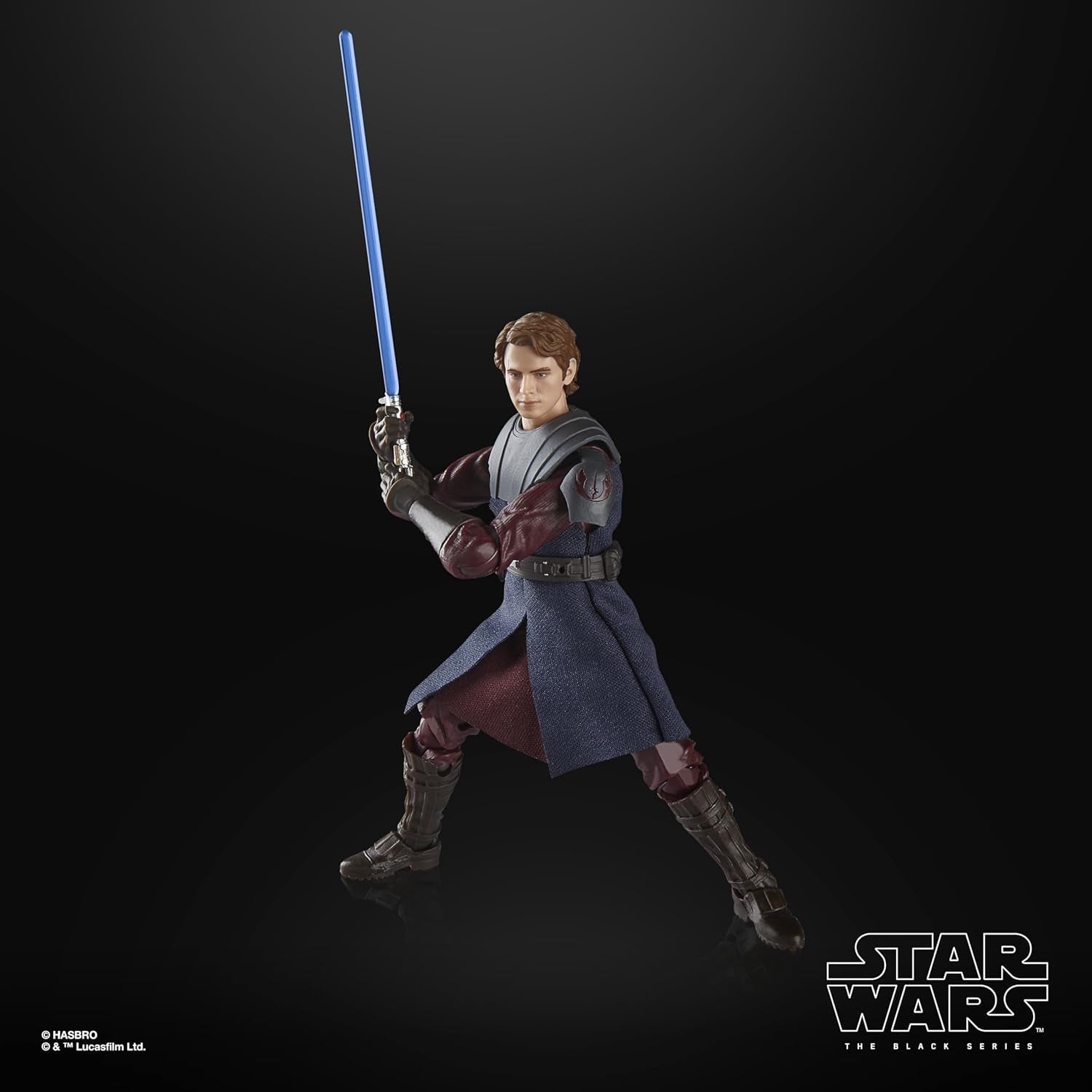 Star Wars Seria Neagră Anakin Skywalker, Star Wars: Ahsoka Figura de acțiune premium de colecționat (15 cm) Action figures Naty Shop