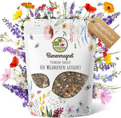 100g Premium Wildflower Seeds for a Colorful Flower Meadow - Vibrant and Nectar-Rich Flower Seed Mix for Bees and Butterflies (Includes FREE eBook)