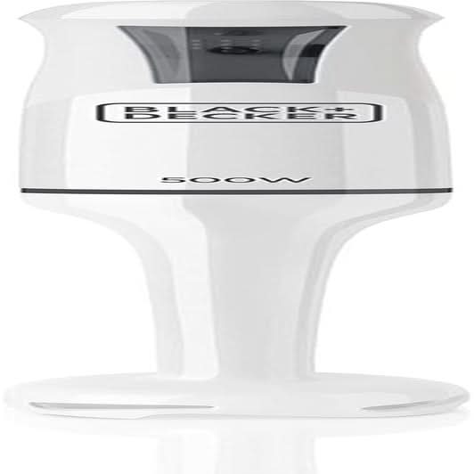 BLACK+DECKER Stand mixer | BXHBA1500E | 1500 Watt | 20 Speeds | Turbo | Edelstahl | Spritzschutz | Inclusive Pürieraufsatz, Schneebesen, Zerkleinerer Und Messbecher Kitchen Naty Shop Single 1 Zubehörteil 500W