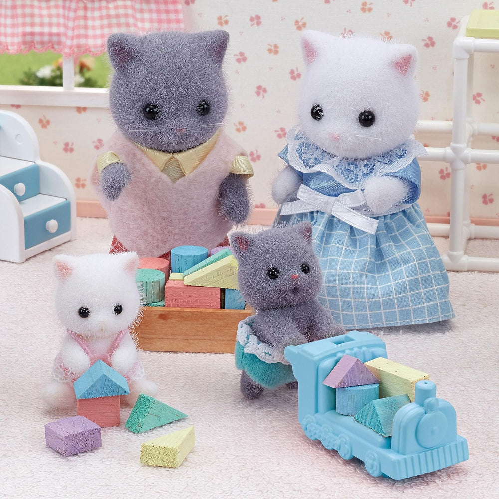 Sylvanian Families L5457 Gemeni Pisici Persane - Figurine pentru Casă de Păpuși