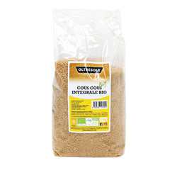 Organic whole couscous 5 kg, organic whole durum wheat flour, ideal for healthy appetizers and side dishes, convenient size