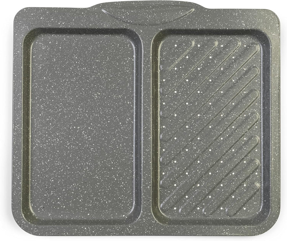 Salter, baking trays, various shapes and sizes, gray Molds and baking trays Naty Shop Geteiltes Backblech