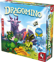Pegasus Spiele 57111G - Dragomino *Children's game of the year 2021*, Multicolor