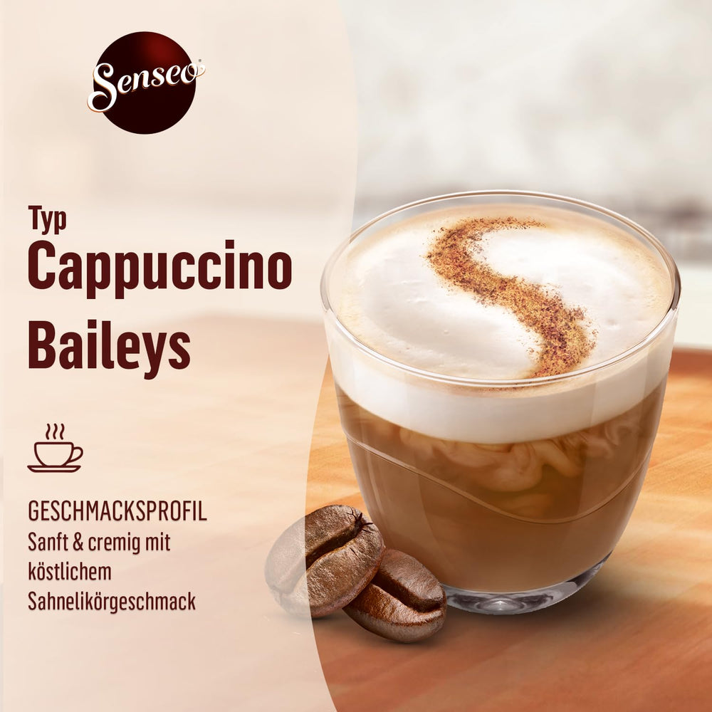 Senseo Pads Typ Cappuccino Baileys, 5 x 8 Getränke, 40 Kaffeepads