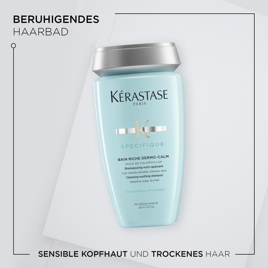 Kérastase shampoo for sensitive scalp and dry hair, 250 ml Kérastase shower and bath