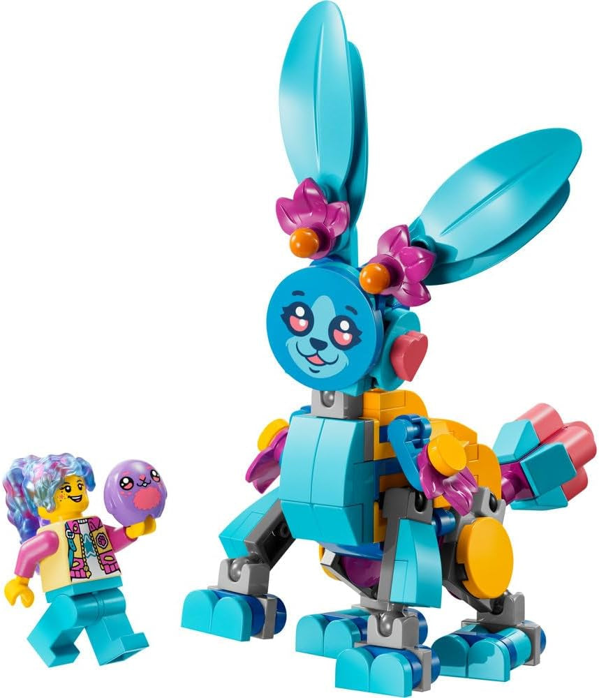 LEGO Dreamzzz Bunchus Creative Animal Adventures Kids Toy Bunny 20-In-1 Fantasy Playset with Minifigure Izzie Gift for Girls and Boys 7 Years Old 71488 Building Sets Besuche den LEGO-Store