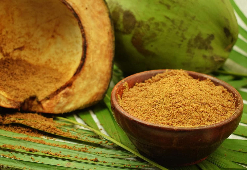 SVATV Brown palm sugar powder, 227 grams Sweeteners Naty Shop