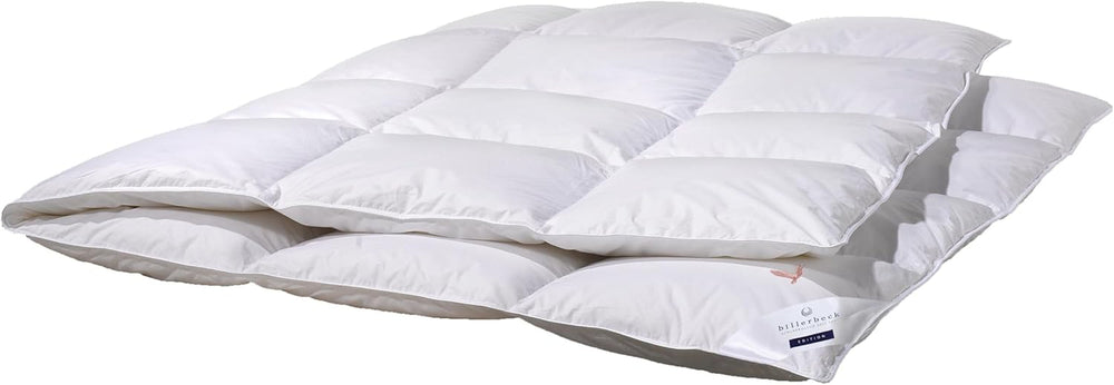 Billerbeck down comforter - E04 Gold Edition - Summer comforter - 135 X 200 Cm real down comforter - Light summer heat level Comforters and quilts Naty Shop