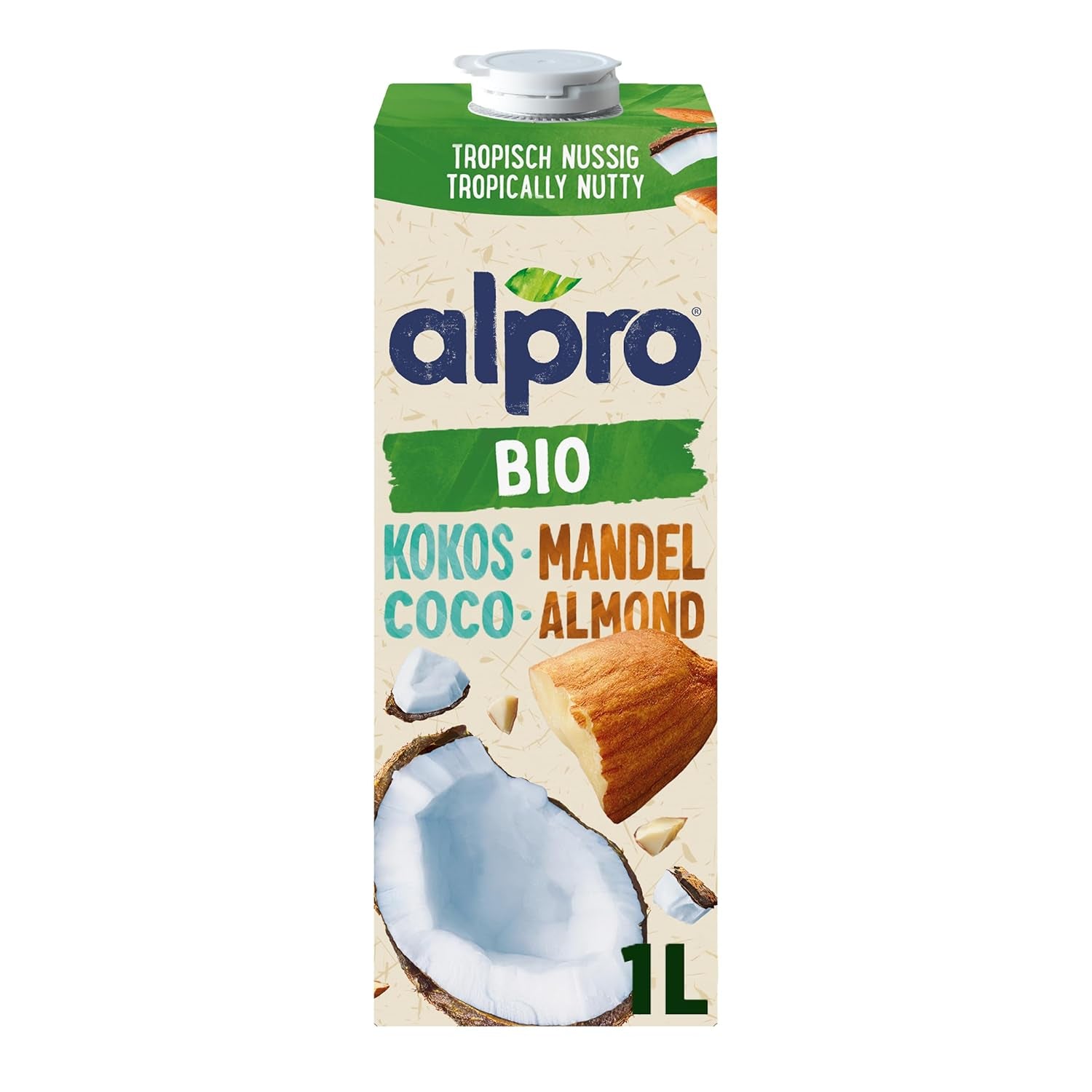 Alpro Bio Kokos-Mandeldrink – 8 x 1 l