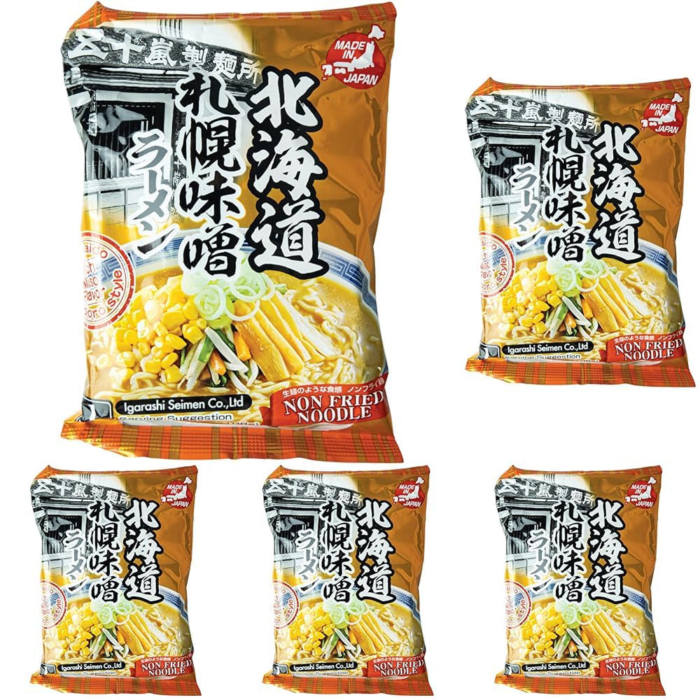 Noodles, Instant Ramen with Miso Sauce (Sapporo Miso Ramen) - 1 x 108 g