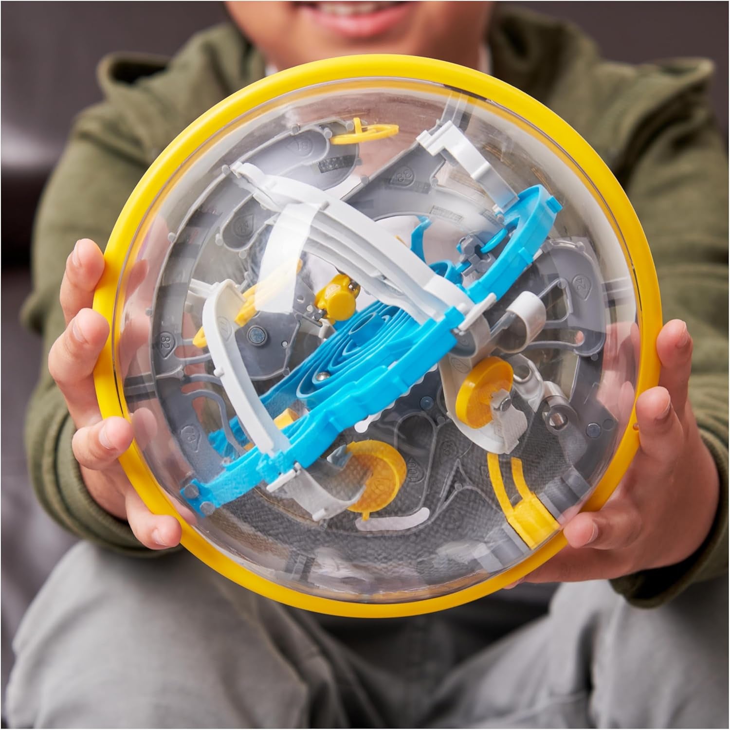 Spin Master Games - Perplexus Beast 3D Ball Maze with 100 Obstacles, Patience Game for Kids 9+ and Adults