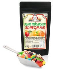 Candy mix "Colored Fruits" - sugar free - 200g - in a zip bag - RED DEVILS TASTE