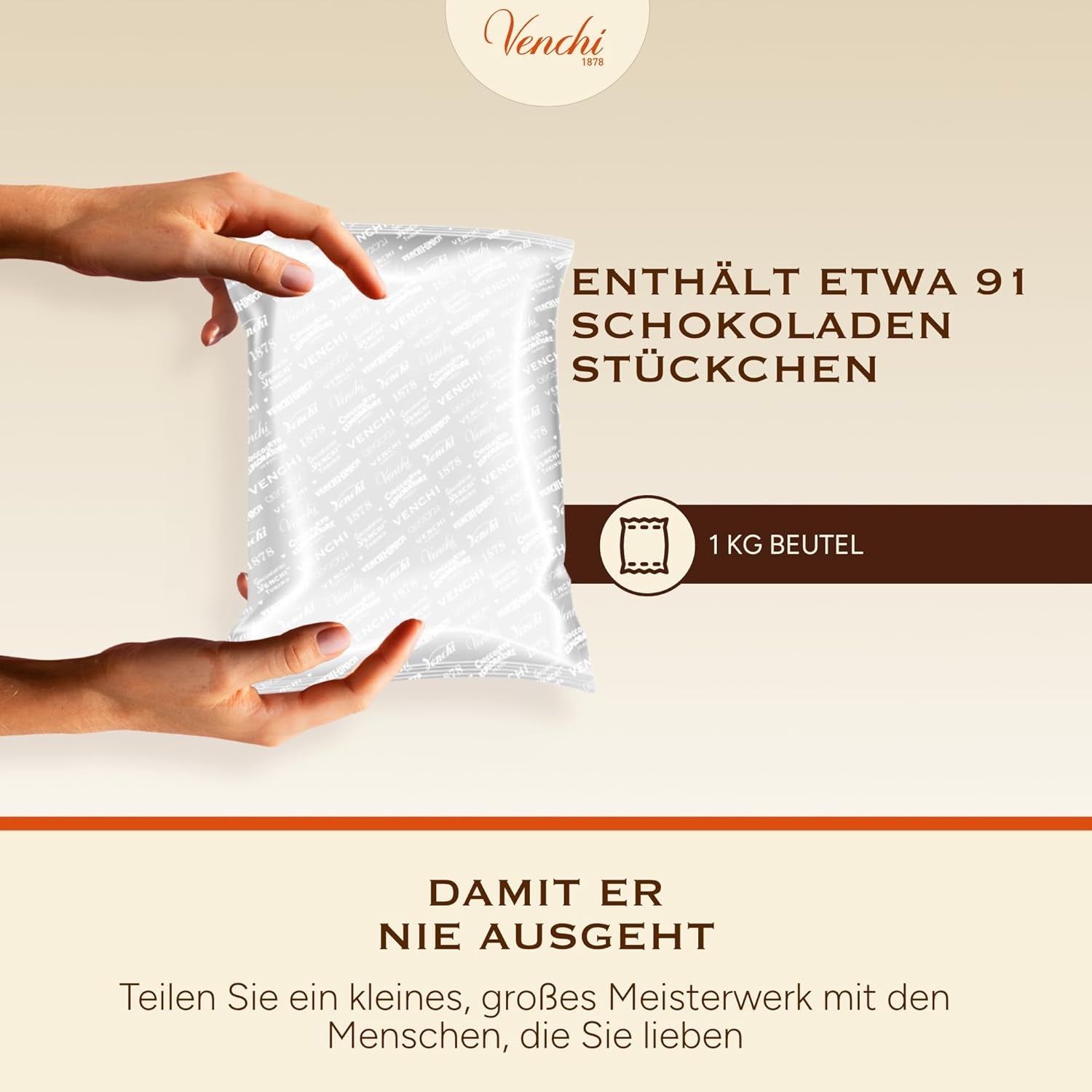 Venchi - Cremino Extra Black Chocolate - Dark chocolate with almond paste and "Piedmontese forest hazelnuts PGI", 1 kg, gluten-free, without colorings and without preservatives