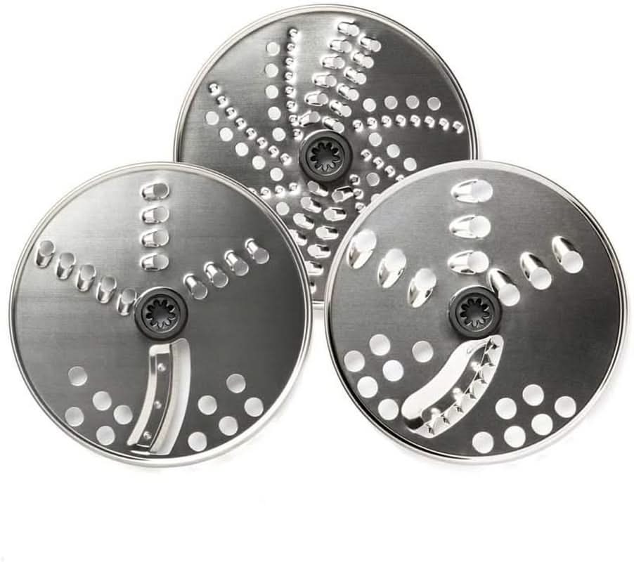 Black+Decker BXFPA1200E - Küchenmaschine 1.200W, Behälter 1,5L, 2 Geschwindigkeiten/Turbo-Funktion, +8 Zubehörteile, Anti-Fingerprint-Edelstahloberflächen, Klingen Und Scheiben Aus Edelstahl; Bpa-Frei Mama si Copilul Naty Shop