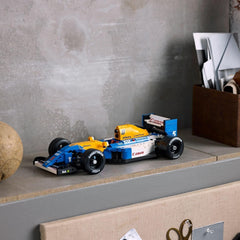LEGO Icons Williams Racing FW14B with Nigel Mansell - F1 Model Car Set with Race Driver Minifigures to Collect - Desk Decoration with Stand - Gift for Adults and Teens Motor Sports Fans 10353 Building Sets Besuche den LEGO-Store