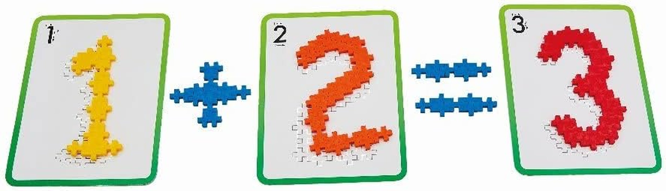 Plus-Plus 9603909 Geniales Konstruktionsspielzeug, Learn to Build, ABC & 123, Kreativ-Bausteine, 600 Teile
