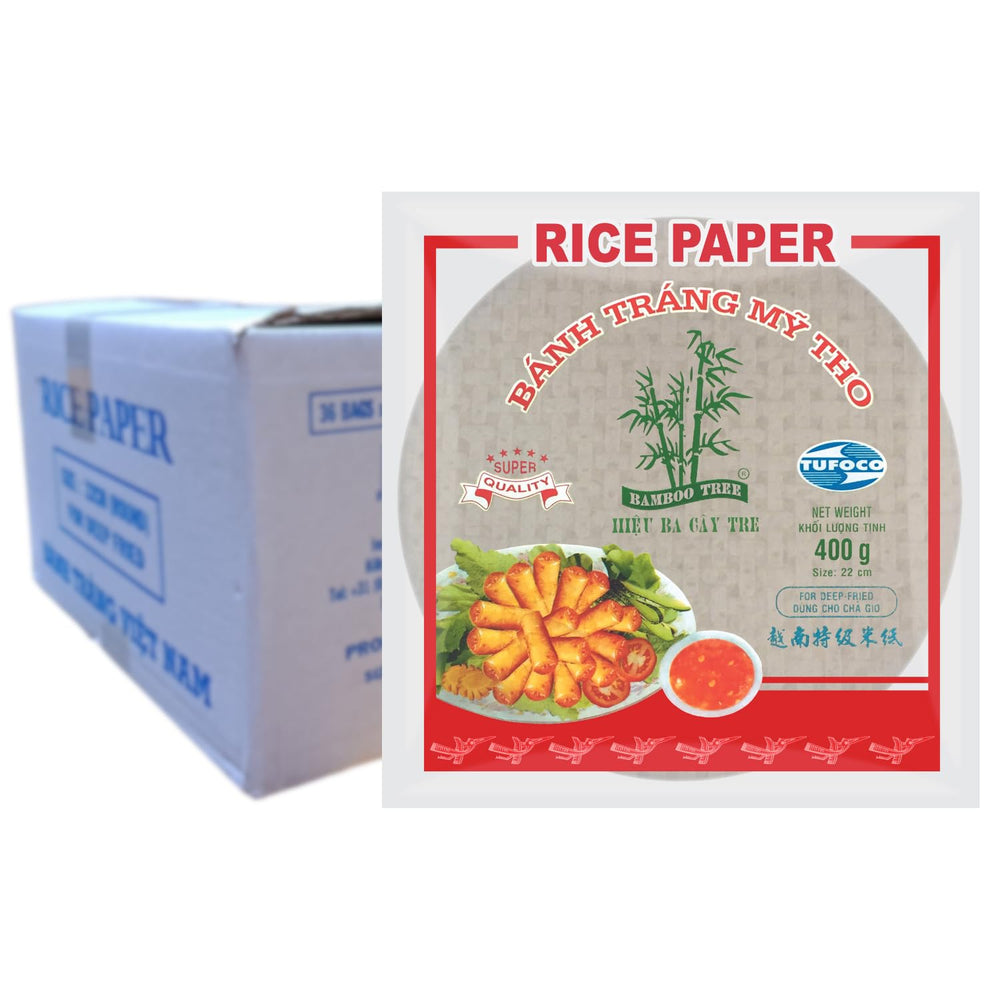 BAMBOO TREE - Rice paper 22 cm. (Summer rolls) - 1 x 400 g