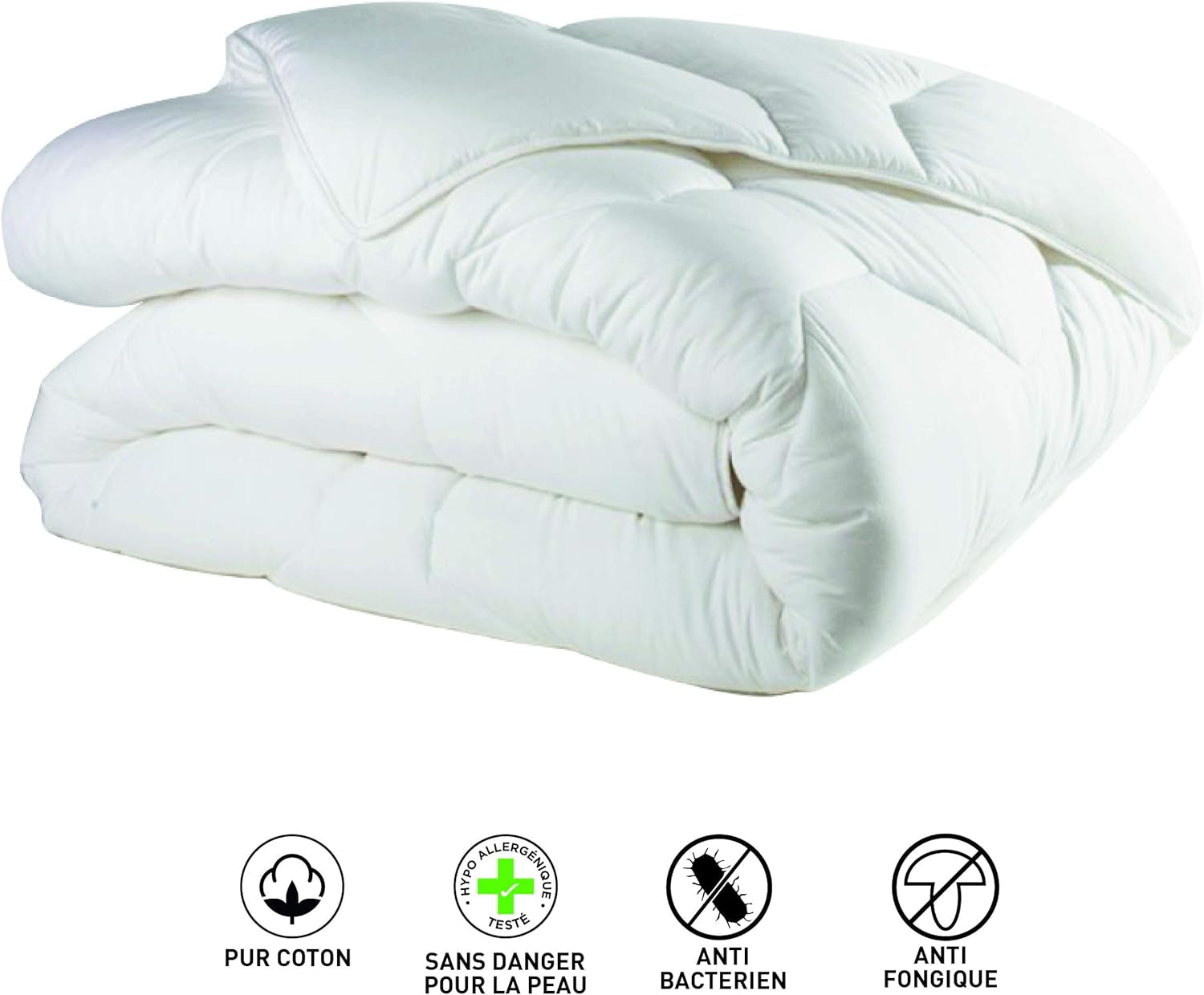 Blanrève Cthalvd011420 Duvet cover Hollofil Allerban warm cotton white 140 X 200 cm Duvets and quilts Naty Shop