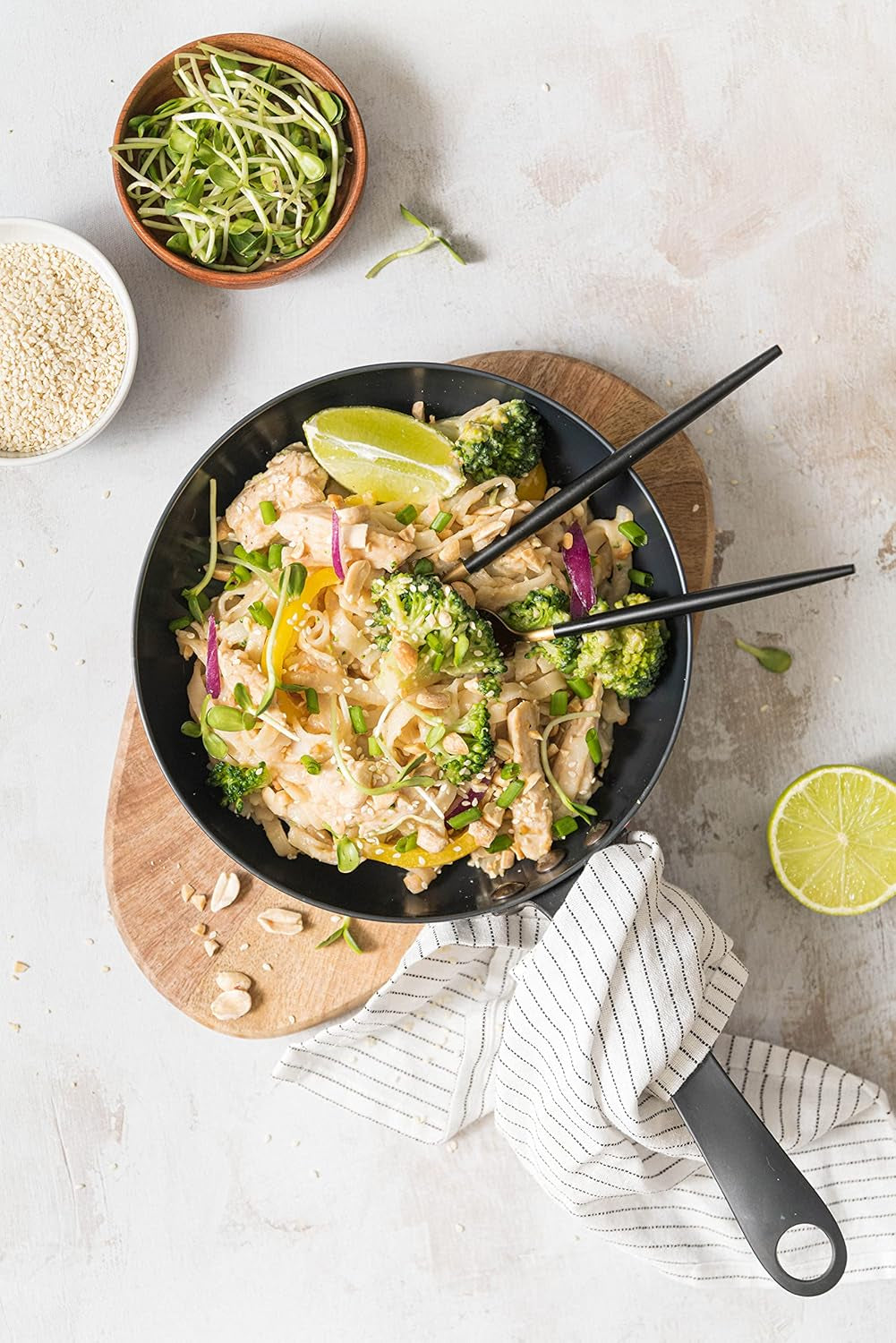 Fettuccine Konjac Noodles Bio Shirataki Diet-Food - 300g, low-carb, sugar-free, keto, vegan, low-calorie, gluten-free and egg-free, made from Konjac flour