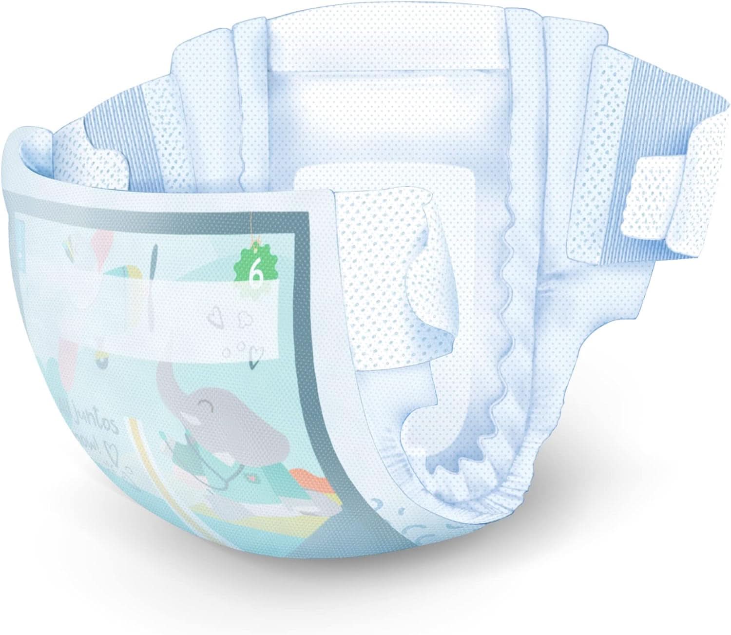 Scutece Lindas Fashion and Love XL, marimea. 6 (17-28 kg), 27 buc Mama si Copilul Naty Shop