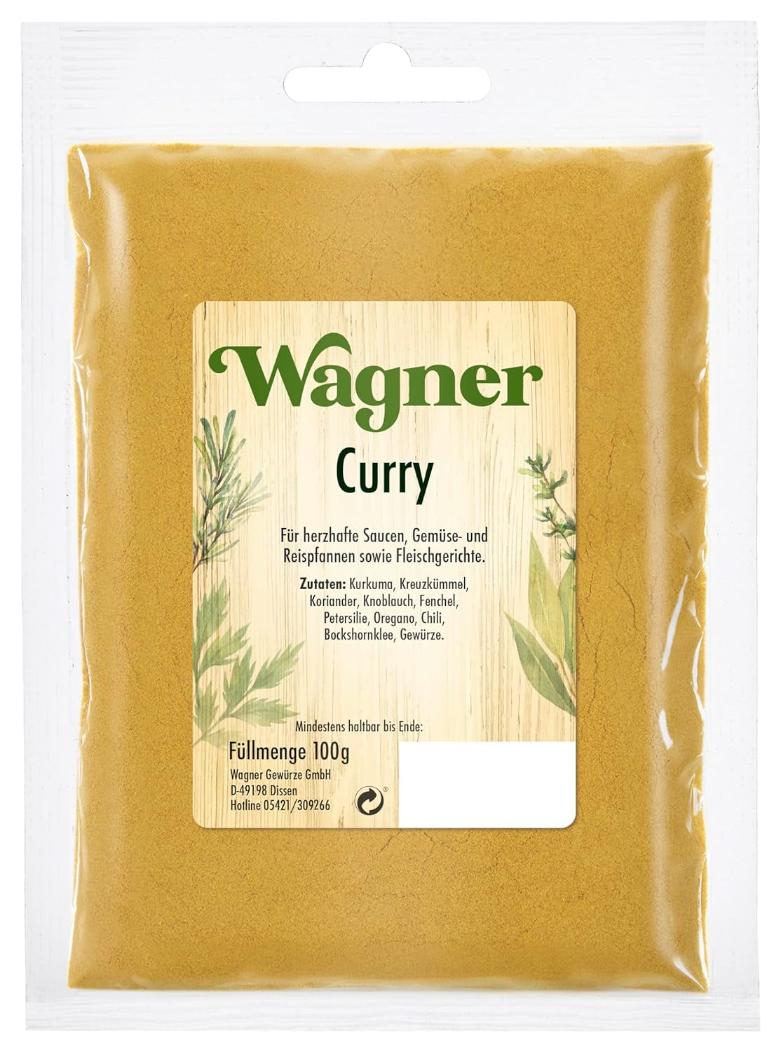 Curry (1 x 100 g)