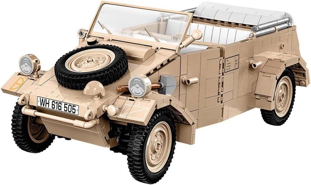 COBI 2803 Kubelwagen Personenkraftwagen TYP 82, Schwarz