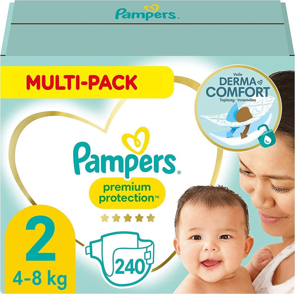 Pampers Premium Protection Size 5, 152 Diapers, 11kg-16kg, our #1 protection against skin and leaks