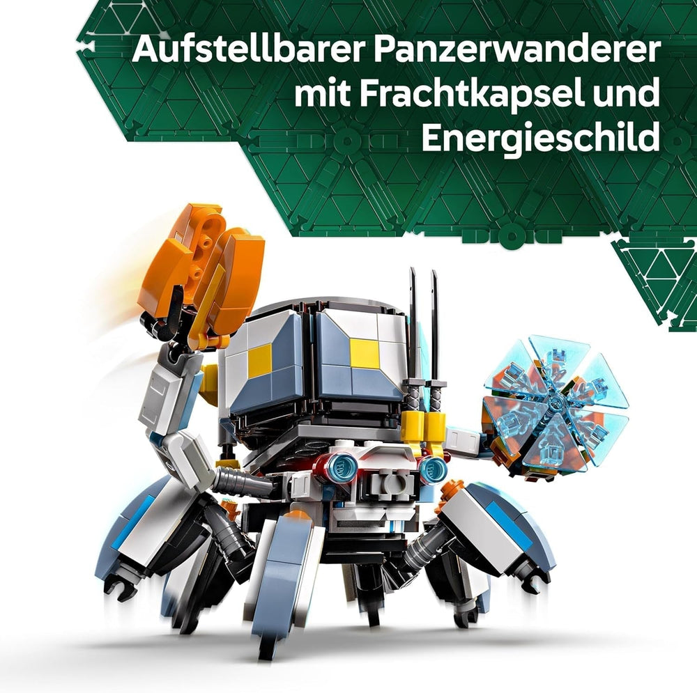 LEGO Horizon Adventures Aloy and Varl Vs. Armored Walker and Sawtooth, monster car toy and minifigures, collection set for video game fans, boys and girls over 9 years old 77037 Building sets Besuche den LEGO-Store