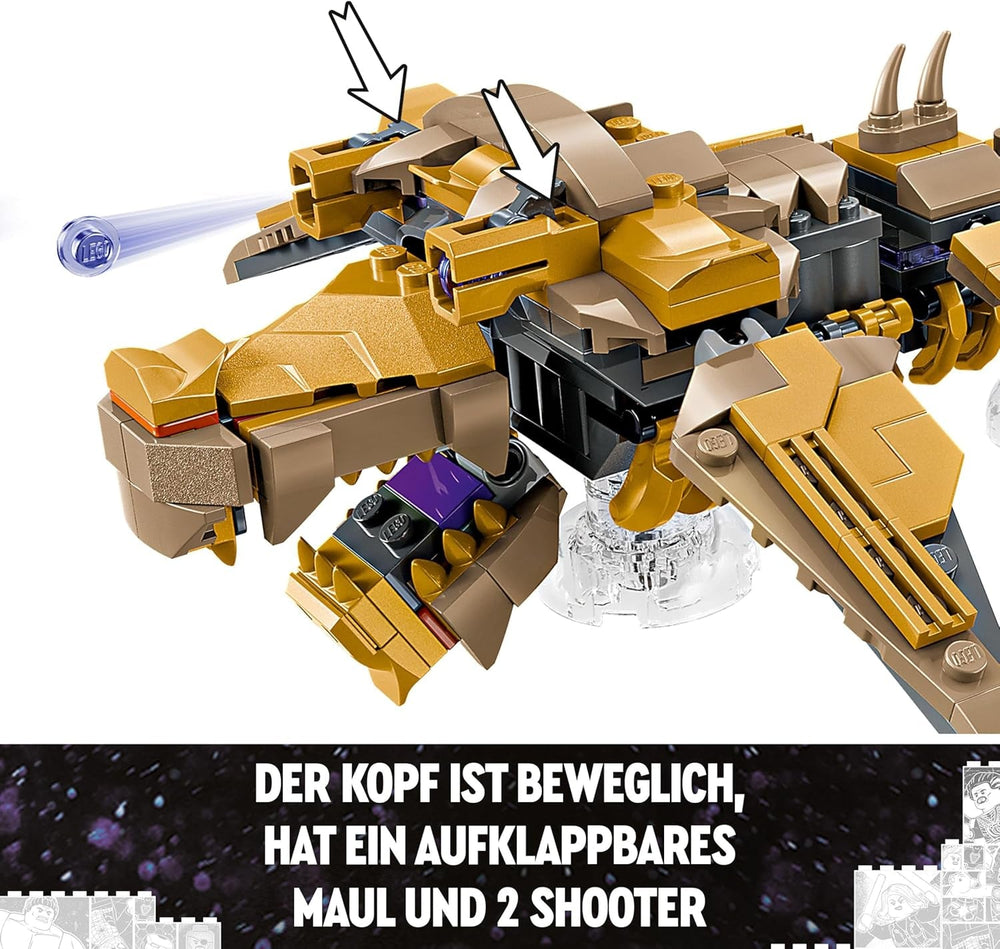 LEGO Marvel Avengers Vs. Leviathan Building Toy Set with Hulk and Captain America, Loki, Black Widow and Chitauri Minifigures Avengers Playset for Boys and Girls 7+ 76290 Building Sets Besuche den LEGO-Store