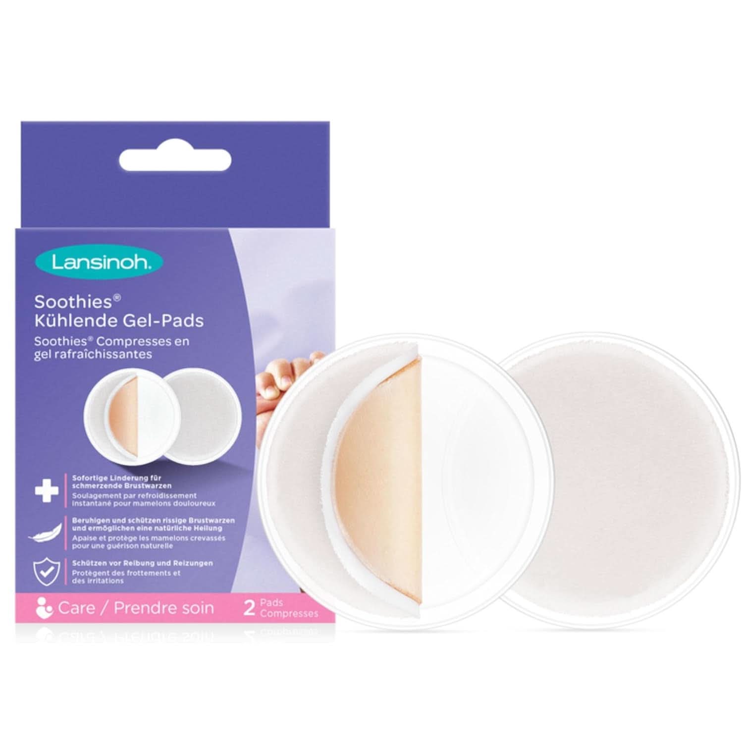 Lansinoh I Soothies Kühlgelkompressen Accesorii Hrana si Alaptare Bebe Naty Shop