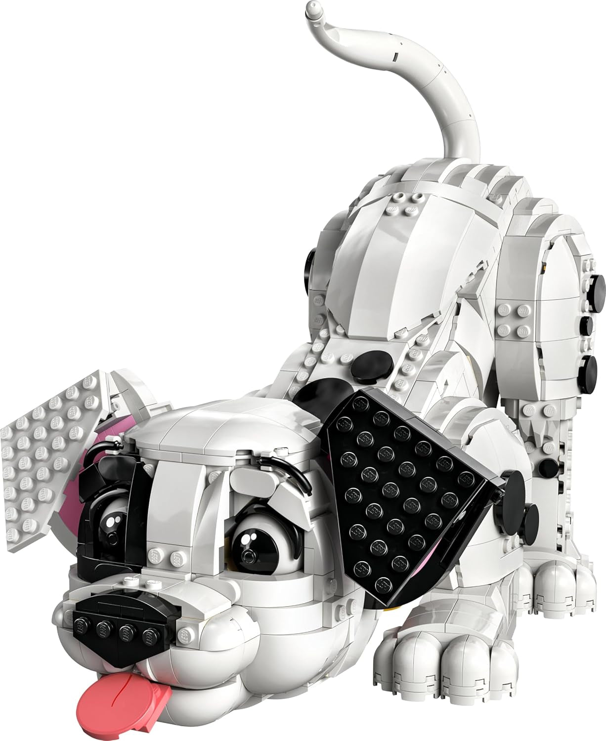 LEGO ǀ Disney Welpe aus 101 Dalmatiner - Individually gestaltbares Bauset für Erwachsene - Verwandelbar in 6 süße Hunde mit drehbarem Kopf und Schwanz - DIY Deko - Giftidee für Fans - 43269