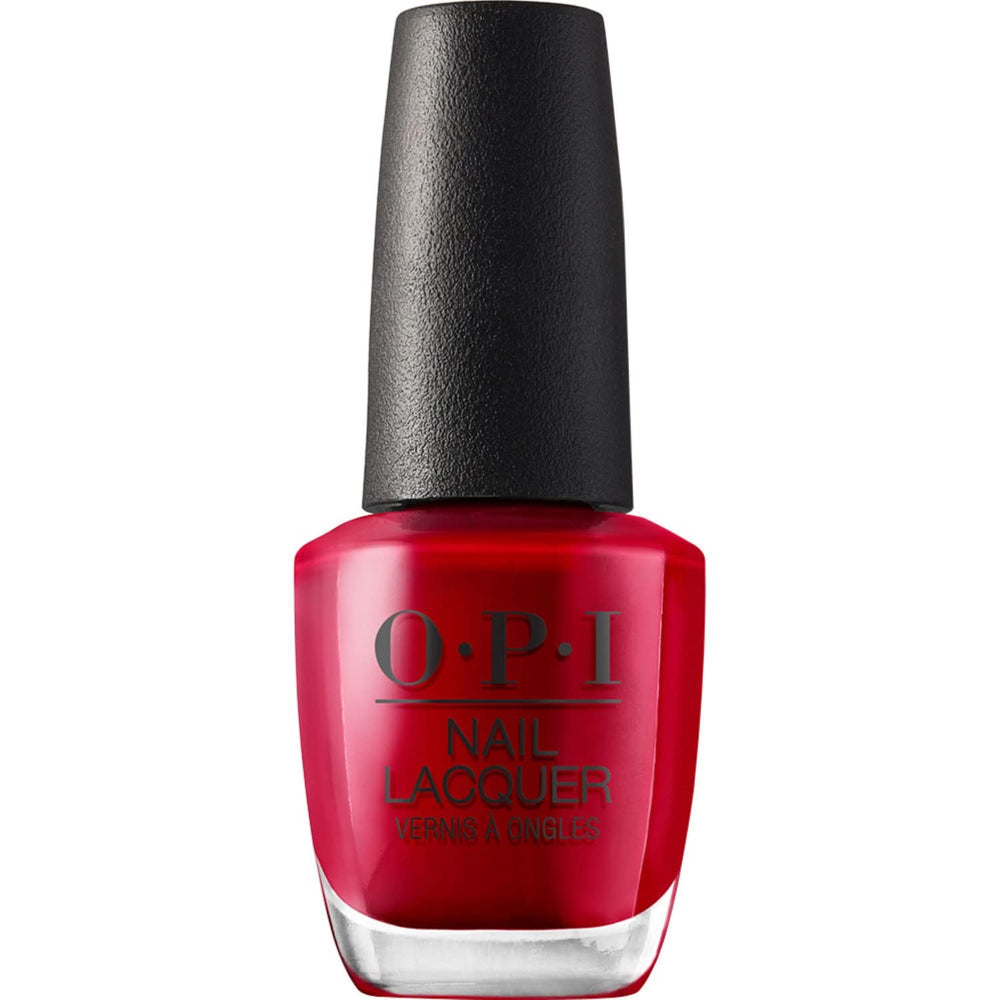 OPI Nail Lacquer in Shades of Red and Orange - Quick-drying, chip-resistant and long-wearing nail polish - lasts up to 7 days - with extra-wide ProWide brush