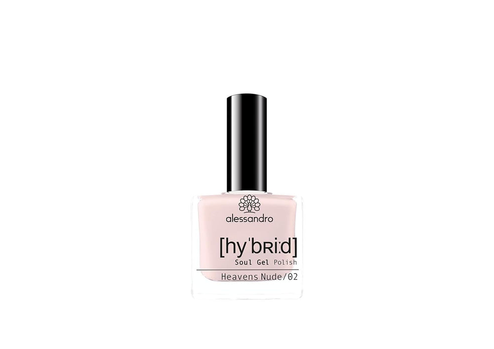 Alessandro Sinful Glow HYBRID nail polish - Nude shade - Perfect nails in just 3 steps, without LED - lasts up to 10 days! 8 ml